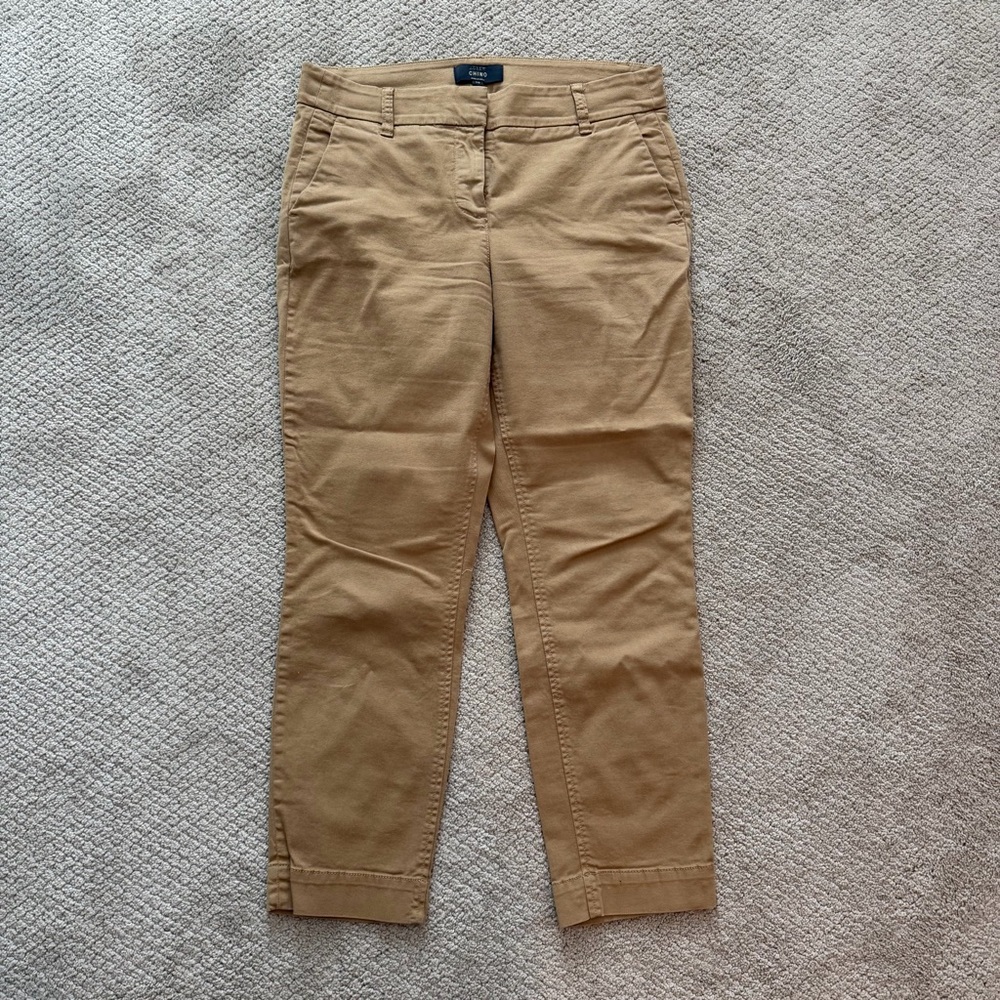J. Crew Khaki Chino Pants, Size 10